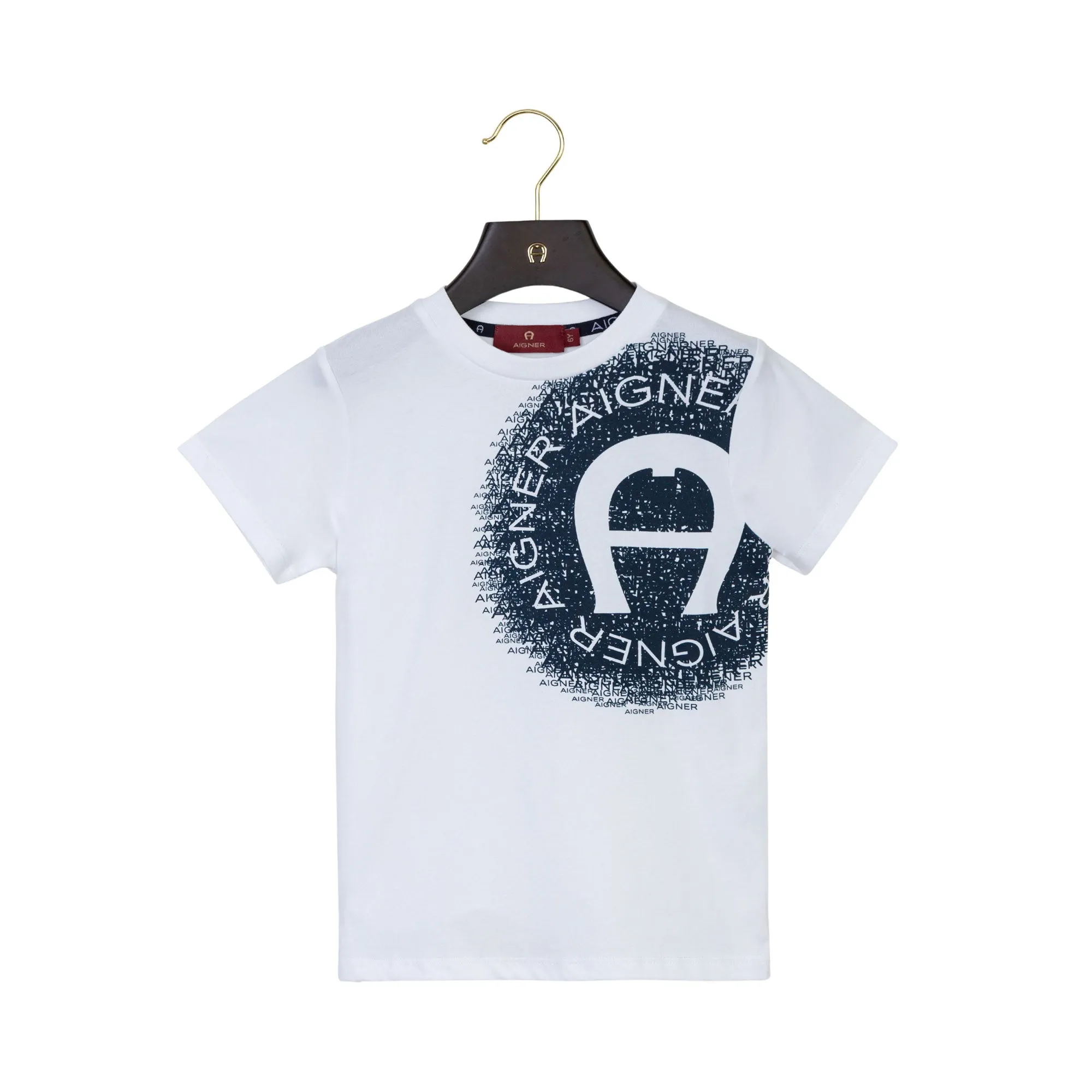 Aigner Kids Boy's Navy T-Shirt