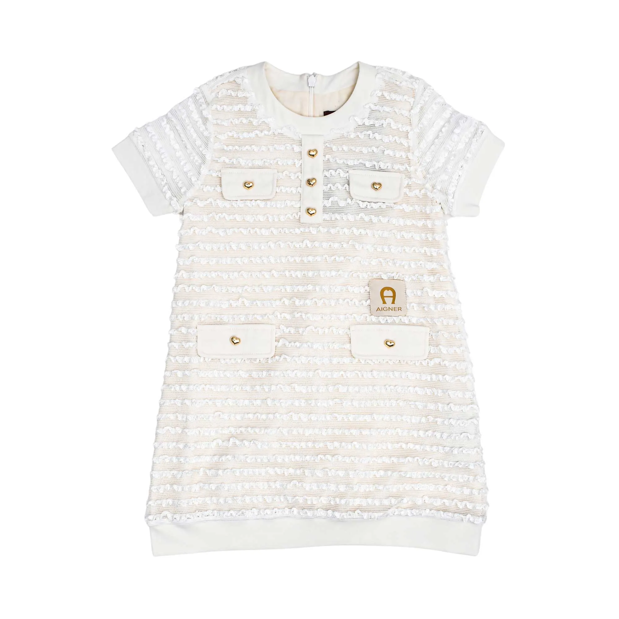 Aigner Kids Girl's White Dress