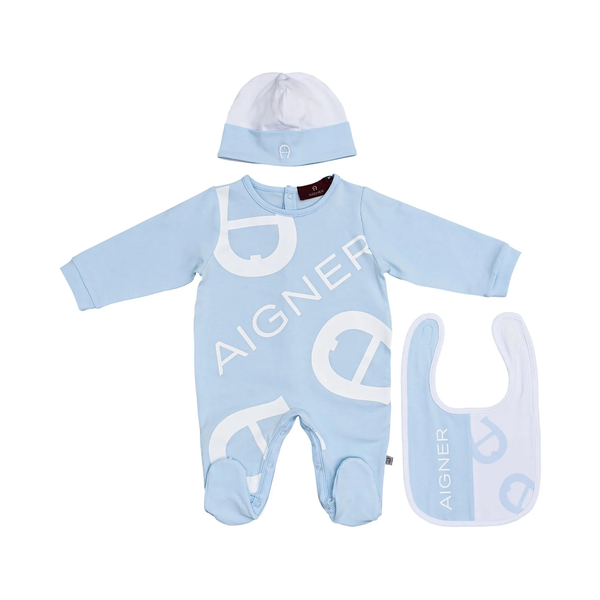 Aigner Kids New Born Boy's Sleepsuit Set