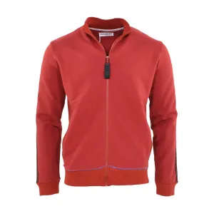 Bikkembergs Men's Logo Print Solid Red Jacket For Men