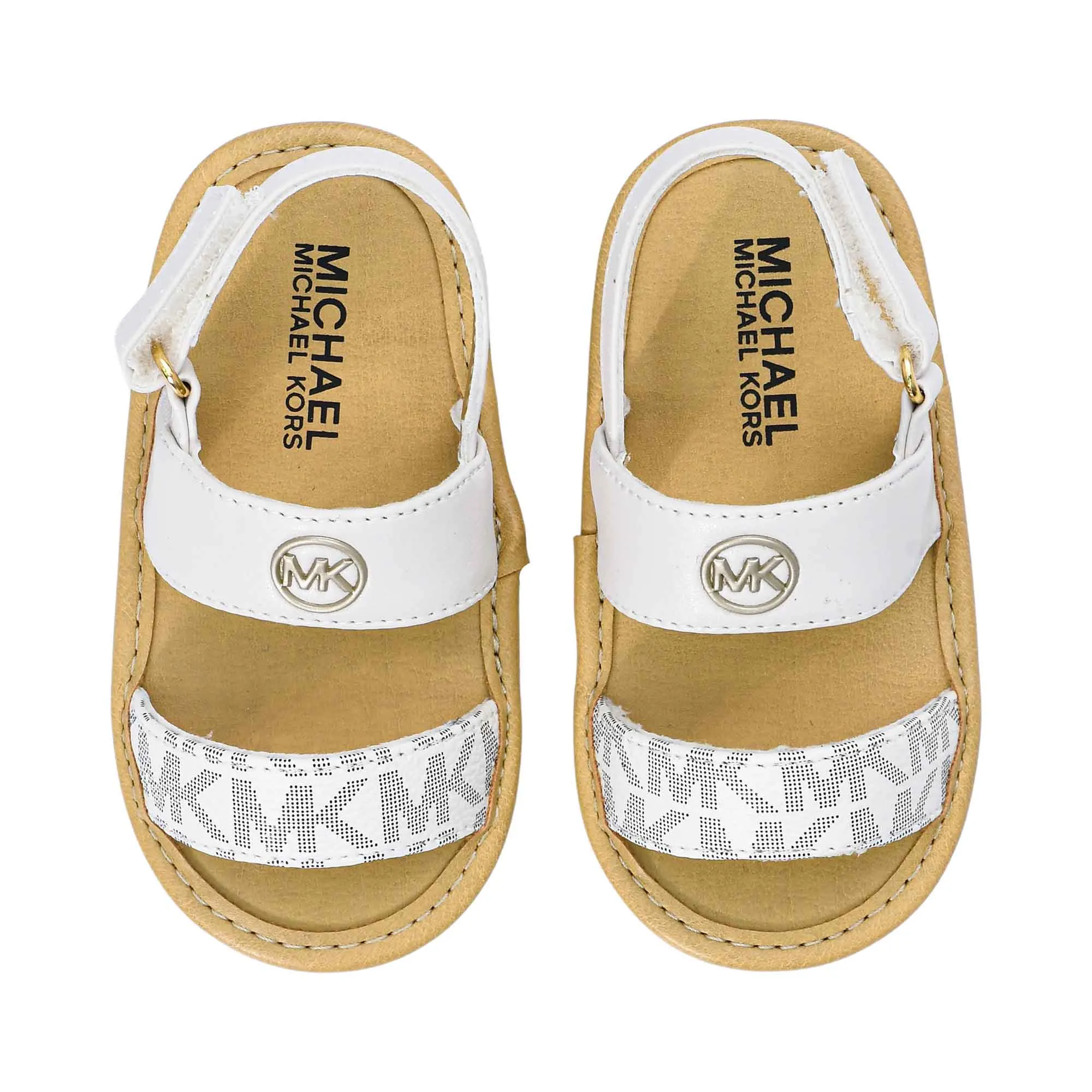 Michael Kors Kids Girl's Soft Ivory Sandal