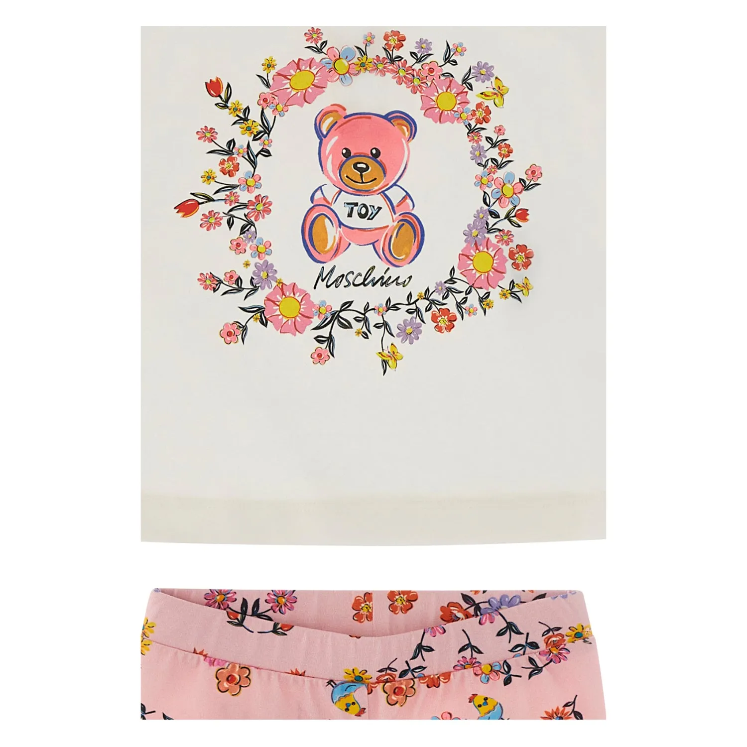 Moschino Kids Baby Girl's Set of T-Shirt & Leggings