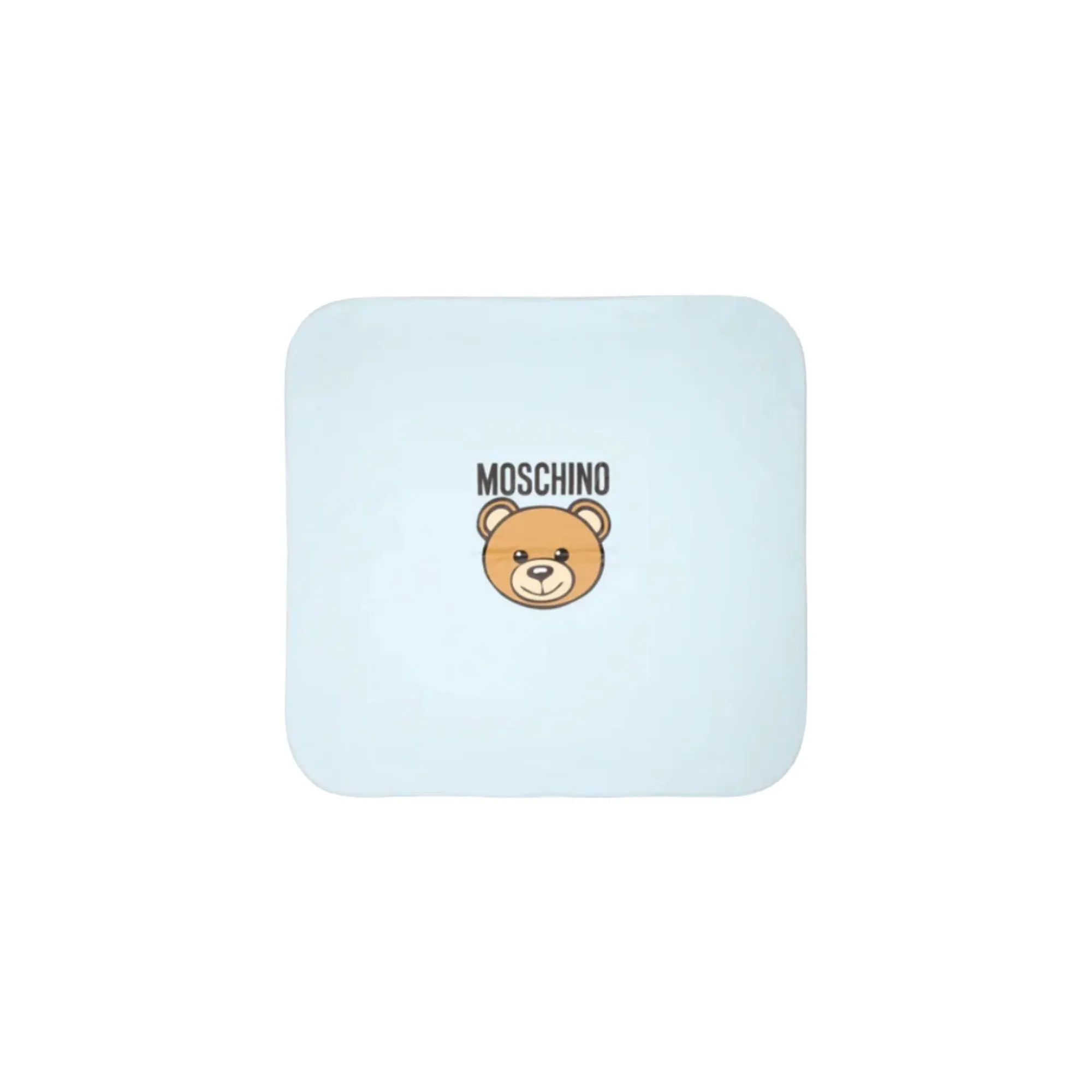 Moschino Kids New Born Blankets with Teddy Bear
