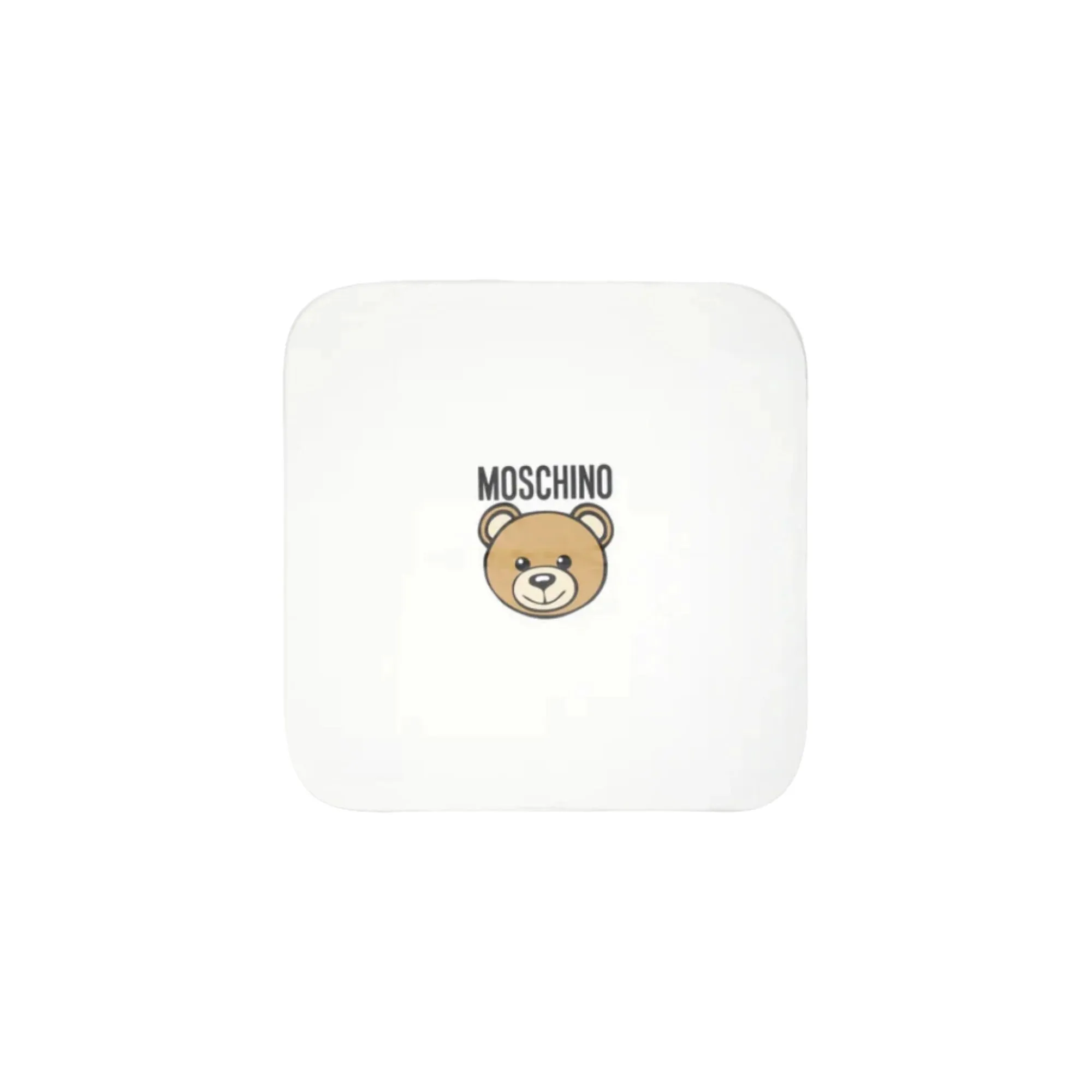Moschino Kids New Born Blankets with Teddy Bear