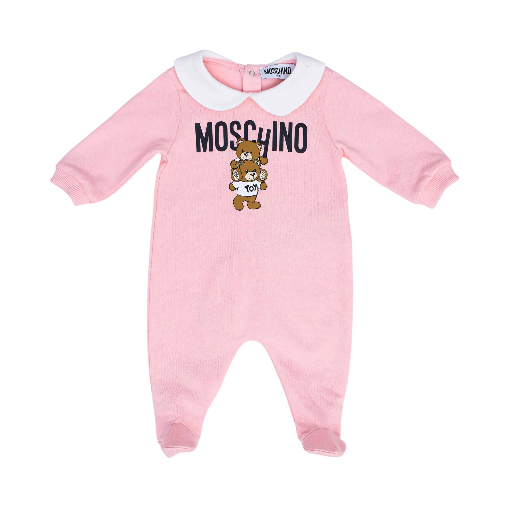 Moschino Kids Set of Sleepsuit & Hat