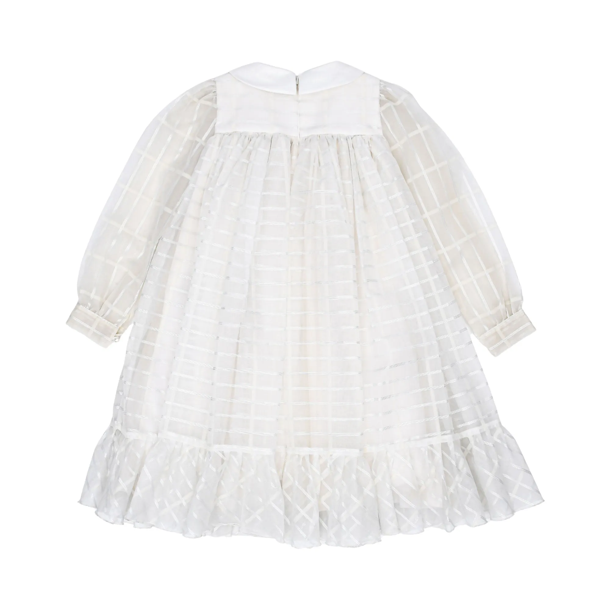Piccola Speranza Kids Girl's Off-white Dress
